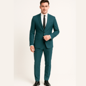 Teal Color Suit